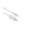 USB kabelis MicroConnect USB-C - Žaibas 2 m Balta (USB3.1CL2)