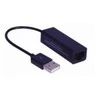 Šakotuvas Karta jungiama į tinklą MicroConnect USB - RJ-45 Juodas (USBETHB)