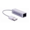 Karta jungiama į tinklą MicroConnect USB - RJ-45 Baltas (USBETHW)