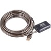 USB kabelis MicroConnect USB-A - USB-A 10 m Juodas (USB2.0AAF10A)
