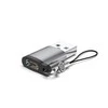 USB adapteris MicroConnect AFFB- Raktas USB- C - USB Sidabras (USB3.0ACFB- Raktas)