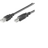 USB kabelis MicroConnect USB-A - USB-B 5 m Juodas (USBAB5B)