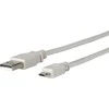 USB kabelis MicroConnect microUSB - USB-A 5 m Pilkas (USBMICRO5G)