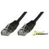 MicroConnect Patchcord U/UTP CAT5e, 20m, juoda (UTP520S)