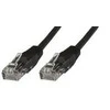 MicroConnect RJ-45 kt.6 0,3 m Juoda (UTP6003S)