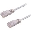 MicroConnect U/UTP CAT6 plokščias laidas, 0,50 m pilkas (V-UTP6005-FLAT)