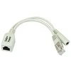 MIKROTIK RBPOE FastEth PoE adapteris su ekranuotomis jungtimis palaiko 10-28V PoE