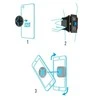 Triton Mobilis BRAZALETE UNIV U.FIX bėgimo rinkinys. Dėklas mobiliojo telefono dėklas ant peties Juodas