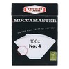 Kavos Aparatas - Moccamaster 85022 Popierinis Filtras 100 vnt. Baltas