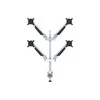 Multibrackets 7228 - Rack shelf - Juodas - Metal - 250 mm - 65 mm - 250 mm