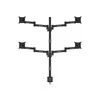 Laikiklis Multibrackets MB VESA DESKMOUNT OFFICELINE QUAD Juodas