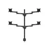 Laikiklis Multibrackets MB VESA DESKMOUNT OFFICELINE QUAD Juodas