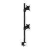 Laikiklis Multibrackets MB VESA DESKMOUNT OFFICELINE DUAL VERTICAL Juodas