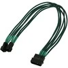 Nanoxia Molex - 3-pin x2, 0,3m, Žalias (900500015)