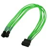 Nanoxia Molex - 3-pin x2, 0,3m, Žalias (NX42A30NG)