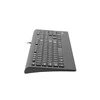 NATEC NKL-0876 Mulitmedia Klaviatūra BARRACUDA Slim USB US išdėstymas Juodas