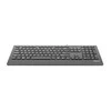 NATEC NKL-0876 Mulitmedia Klaviatūra BARRACUDA Slim USB US išdėstymas Juodas