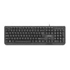 NATEC NKL-0967 Natec Klaviatūra TROUT SLIM USB US išdėstymas juodas