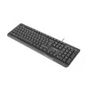 NATEC NKL-0967 Natec Klaviatūra TROUT SLIM USB US išdėstymas juodas
