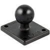 Garmin Ram Mounts UNPKD. RAM 2" X 1,7" PAGRINDINĖS AMPS KIAUŠĖS PAT