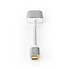 Nedis USB adapteris | USB 3.2 Gen 1 | USB-C™ jungtis | HDMI™ | energijos tiekimas | 0,20 m | apvalus | Paauksuotas | Pintas / nailonas | sidabras | pakavimas su
