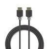 Nedis CVBW34000AT20 – 2 m – HDMI A tipas (standartinis) – HDMI A tipas (standartinis) – 3D – Antracitas