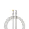 Nedis USB laidas | USB 2.0 | Apple Lightning 8 pin | USB-C™ jungtis | 480Mbps | Paauksuotas | 2,00m | apvalus | Pintas / nailonas | Aliuminis | pakavimas