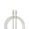 Nedis USB laidas | USB 2.0 | Apple Lightning 8 pin | USB-C™ jungtis | 480Mbps | Paauksuotas | 2,00m | apvalus | Pintas / nailonas | Aliuminis | pakavimas