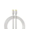 Nedis USB laidas | USB 2.0 | USB-C™ jungtis | 10W 480Mbps | Paauksuotas | 2,00m | apvalus | Pintas / nailonas | Aliuminis | Pakuotė su peržiūros langeliu