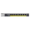 Netgear GS108LP Ne-valdomas Gigabit Ethernet (10/100/1000) Juoda, Pilka 1U Maitinimas per Eternetą (PoE)