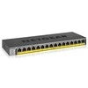Šakotuvas Netgear GS116LP Ne-valdomas Gigabit Ethernet (10/100/1000) Juoda Maitinimas per Eternetą (PoE)