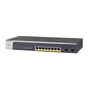 Šakotuvas Netgear Switch GS510TPP žiniatinklio valdymas, montuojamas ant stovo, 1 Gbps (RJ-45) jungčių kiekis 8, SFP jungčių kiekis 2, PoE+ jungčių kiekis 8, maitinimo tipas vienas