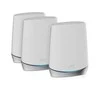 Netgear Orbi WiFi 6 belaidis maršrutizatorius Trijų juostų (2,4 GHz / 5 GHz / 5 GHz) Gigabitinis eternetas Nerūdijančiojo plieno, Balta