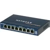 Šakotuvas Netatmo Netgear Switch GS108GE Nevaldomas, Stalinis kompiuteris, 1 Gbps (RJ-45) jungtys kiekis 8, Maitinimo tipas Išorinis