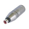 Neutrik XLR M - RCA adapteris