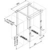 Neomounts by Newstar CPU Holder (PC aukštis: 3-60 cm / plotis PC: 8-70 cm) - Juodas