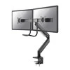 Laikiklis Neomounts NM-D775DX dvigubo monitoriaus rankena, juoda
