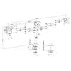 Laikiklis Neomounts by Newstar Select Tilt/Turn/Rotate Triple Desk Mount (spaustukas) trims 10-27" Monitorius ekranams, reguliuojamo aukščio - Juodas