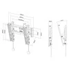 TV laikiklis ant sienos 10-40"/Juodas NM-W125BLACK NEOMOUNTS