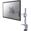 Neomounts NEWSTAR FPMA-D1330SILVER stalo laikiklis/spaustukas, plokščiaekranis, 10–30 colių, VESA 75x75/100x100 mm, pasukamas, sidabrinis