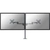 Neomounts Newstar FPMA-D935D monitoriaus laikiklis arba stovas 68,6 cm (27") Gnybtas Sidabras
