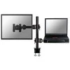 „Neomounts NEWSTAR“ plokščiojo ekrano ir nešiojamojo kompiuterio stalo laikiklis (spaustukas) 10–27" Juodas