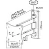 Laikiklis Neomounts Newstar FPMA-W820 68,6 cm (27") Juda