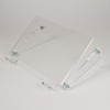 Laikiklis Neomounts by Newstar Tiltable Transparent Nešiojamas kompiuteris Stand (Clear Acrylic)