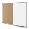 Baltoji magnetinė-kamštinė lenta NOBO Classic, 60x90 cm