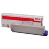 OKI C831 C841 dažų kasetė rausvai raudona standartinė talpa 10 000 puslapių 1 pakelis Magenta toner C831/841 series (10K)