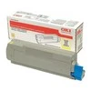 OKI 46471101 tonerio kasetė Originalus Geltona 1 vnt