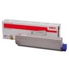 OKI C831 C841 dažų kasetė rausvai raudona standartinė talpa 10 000 puslapių 1 pakelis Magenta toner C831/841 series (10K)