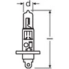 Automobilio lemputė Osram, 55 W, 12 V, H1, P14.5S
