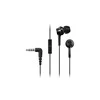 Į ausis įkišamos ausinės su mikrofonu Panasonic RP-TCM115E-K, Juodos
